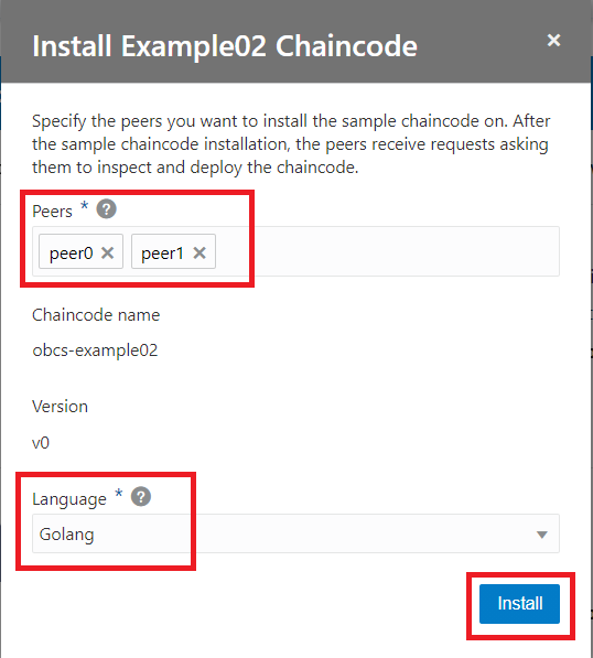 Install Form