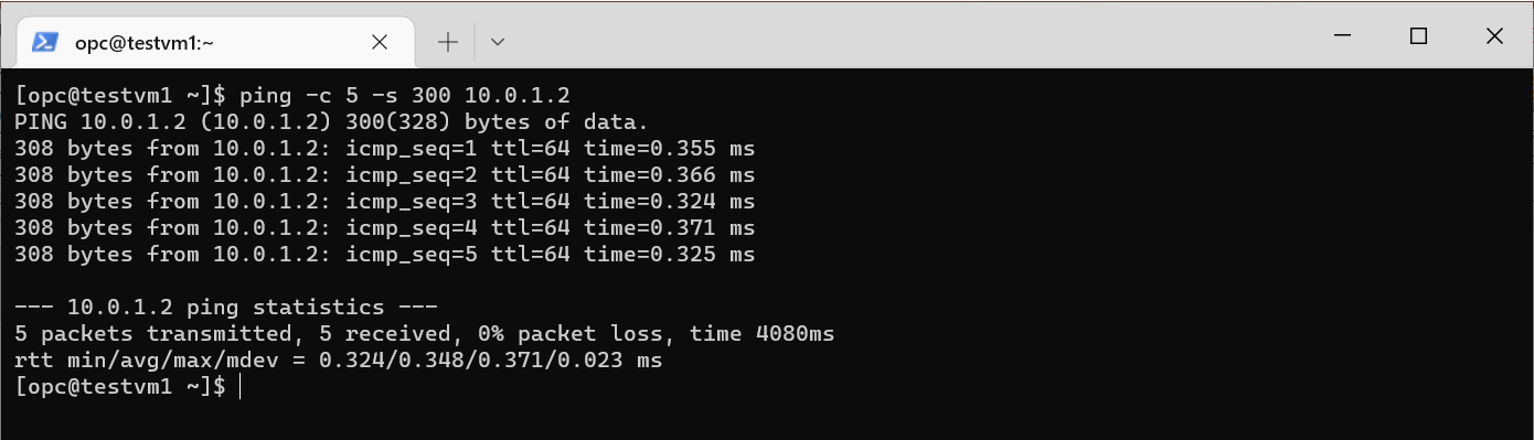ping-success